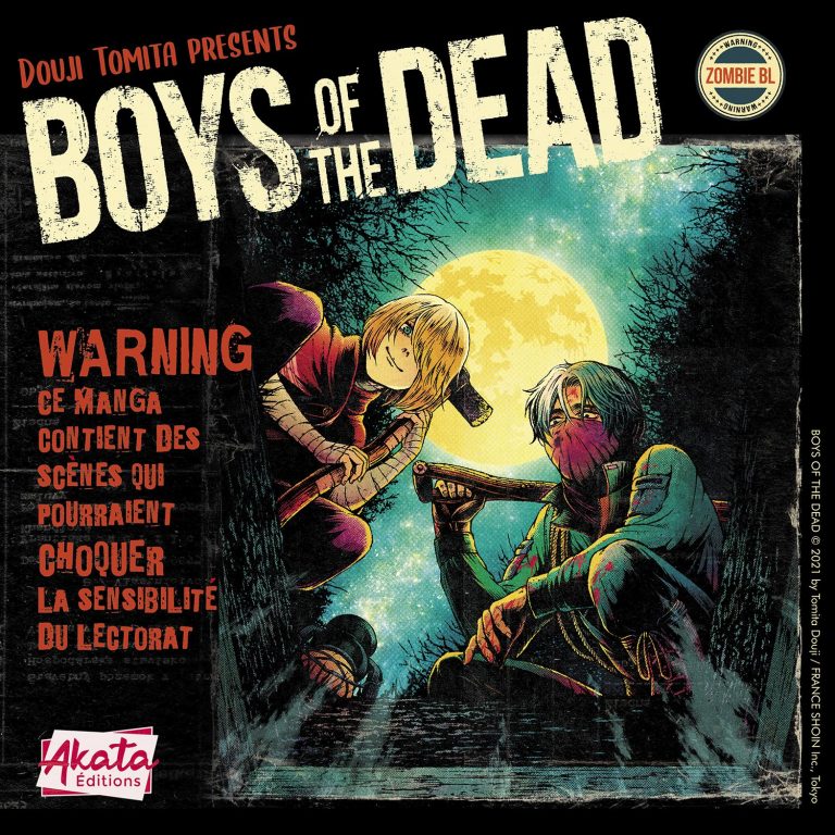 Le manga Boys of the Dead en version numérique chez Akata