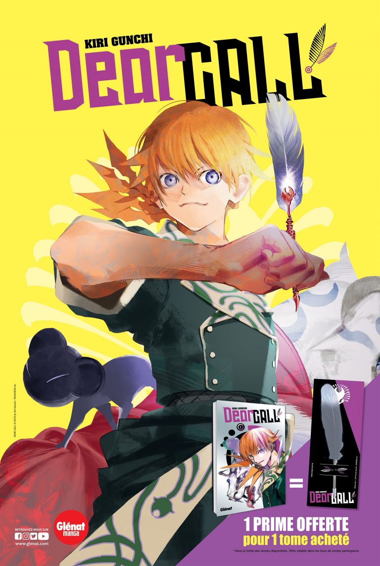 Extrait du manga Dear Call chez Glenat