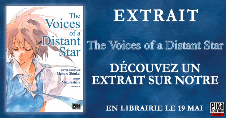 Découvrez l&rsquo;extrait du manga The Voices of a Distant Star