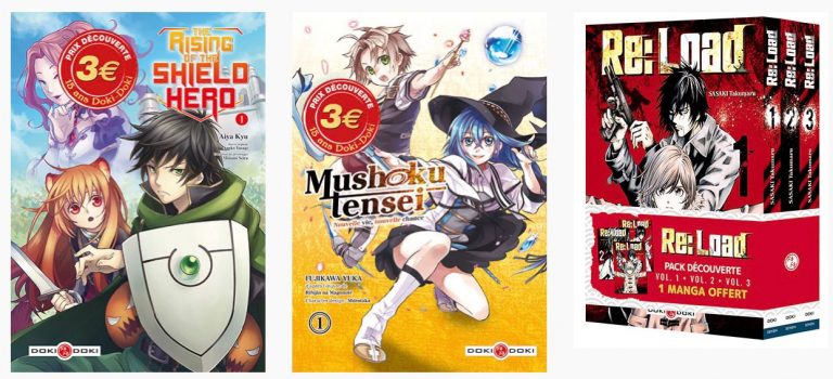 Promo sur les mangas de chez Doki-Doki