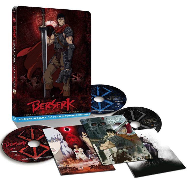 Berserk La Trilogie Steelbook Blu-ray