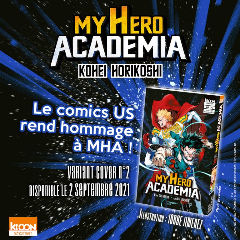 My Hero Academia, le tome 30 : variant cover !
