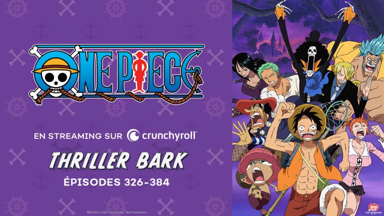 Les arcs Thriller Bark et Guerre au sommet de ONE PIECE arrivent sur Crunchyroll