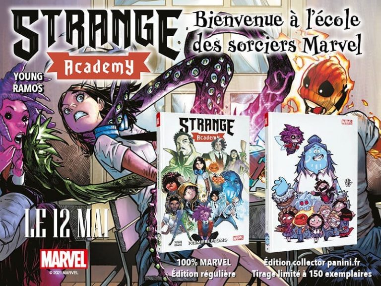 Le comics Strange Academy à petit prix chez Panini Comics
