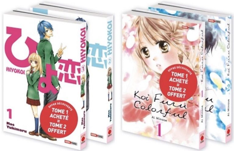 Des packs découverte chez Panini Manga