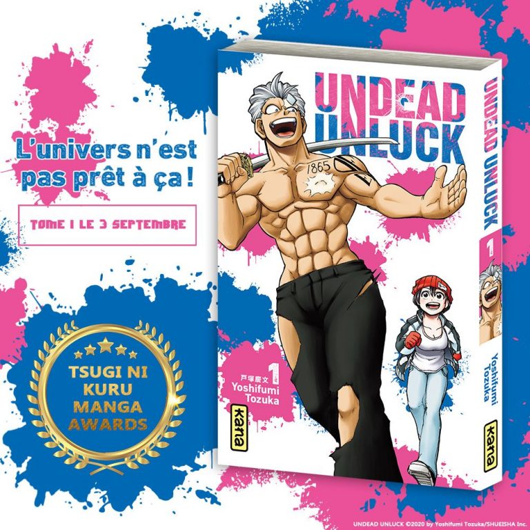 Le manga Undead Unluck arrive dès la rentrée chez Kana