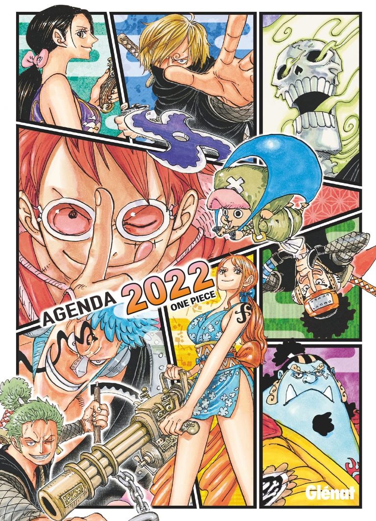 Un agenda One Piece chez Glénat