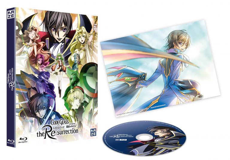 Code Geass – Lelouch Of The Re;Surrection en DVD et Blu-ray