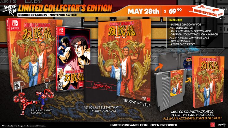 Double Dragon IV – édition collector Limited Run Games