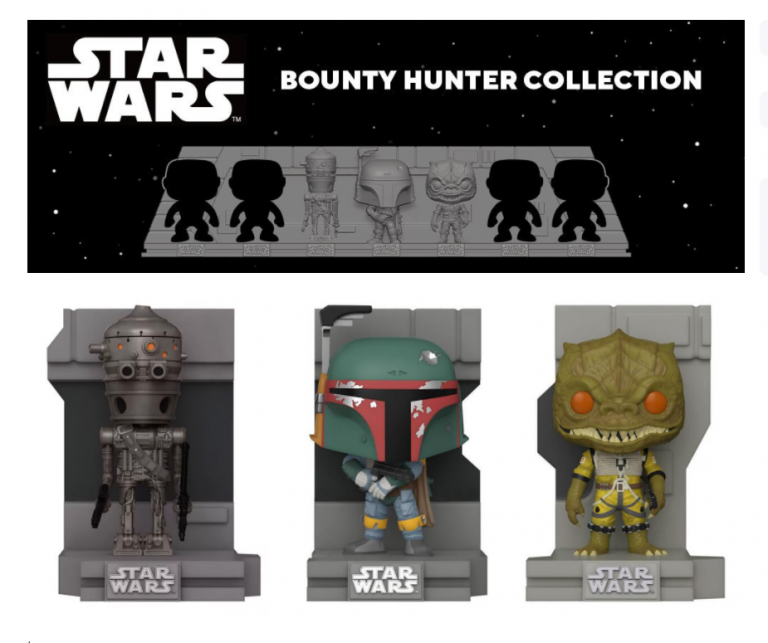 Funko Pop Bounty Hunter Collection