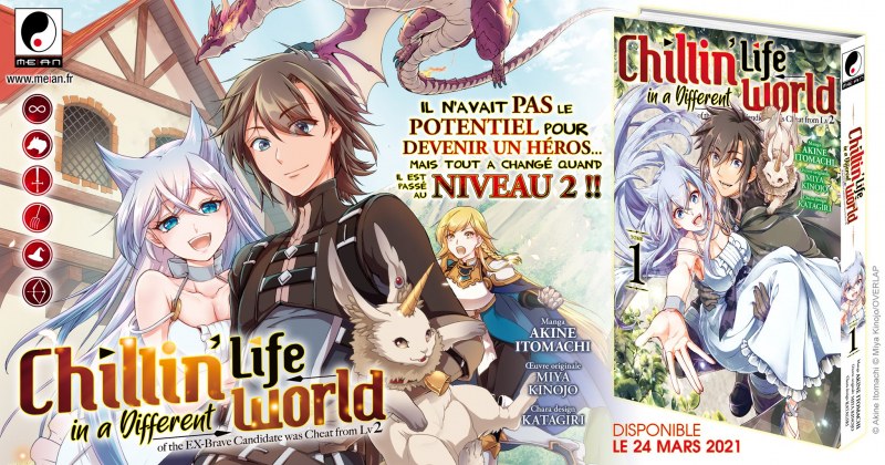 Un trailer pour le manga Chillin' Life in a Different World - Breakforbuzz