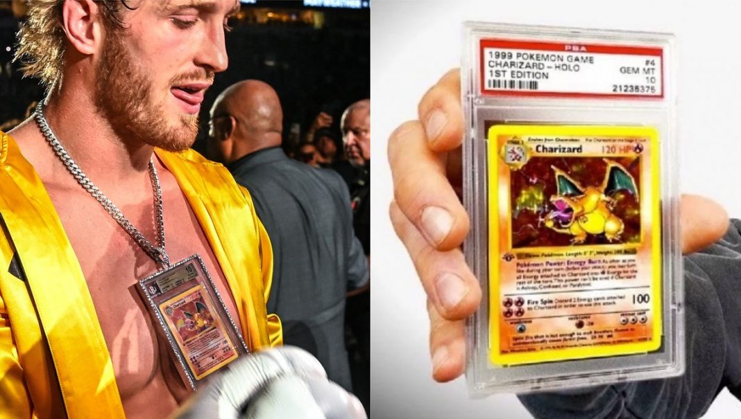 Logan Paul pense que sa carte Pokemon Charizard vaut 1 million de