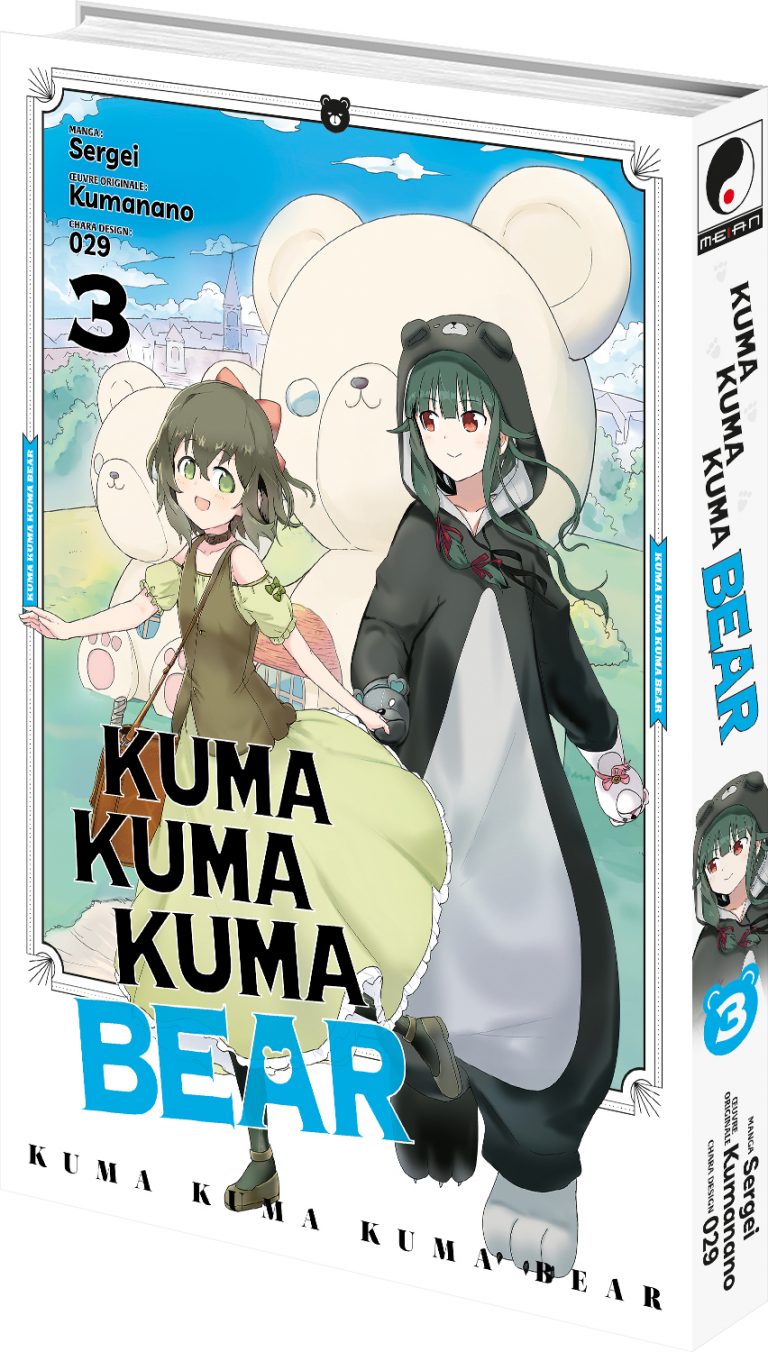 Le tome 3 du manga Kuma Kuma Kuma Bear arrive en juillet !