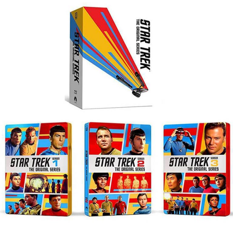 Coffret Star Trek La série originale – Edition Limitée Steelbook Blu-ray