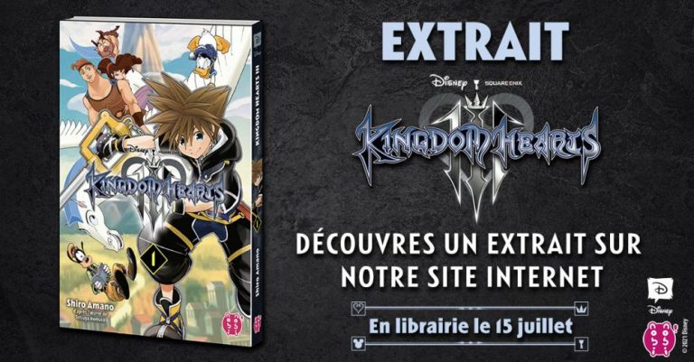 Découvrez un extrait du manga Kingdom Hearts III chez nobi nobi !