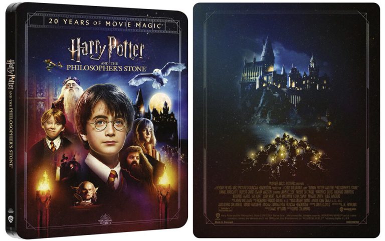 Harry Potter à l&rsquo;école des sorciers – Steelbook 4K 20ème Anniversaire