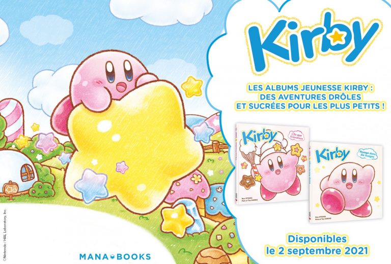 Kirby arrive en albums jeunesse chez Mana Books à la rentrée