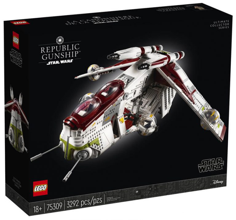 LEGO UCS (Republic Gunship) – L’hélicoptère de combat de la République