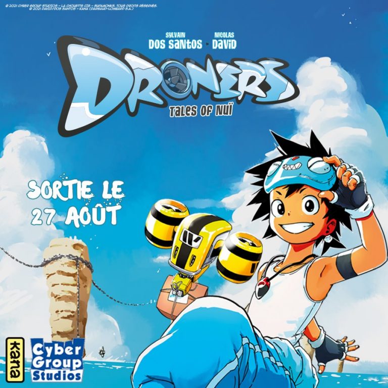 Le manga Droners aux éditions Kana !