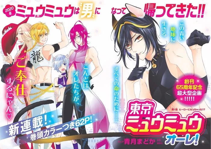 Teaser pour la nouvelle série animée Tokyo Mew Mew