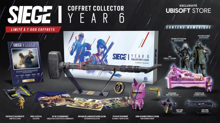 Coffret Collector Siege Year 6