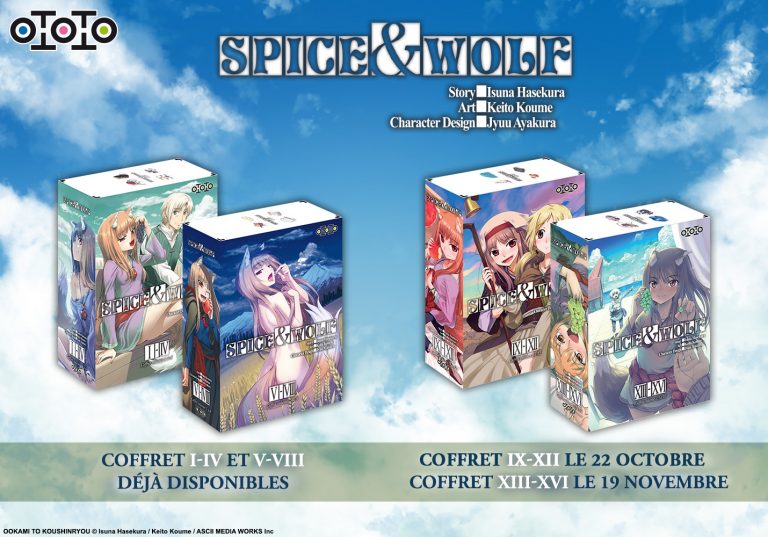 Spice & Wolf, le retour des coffrets chez Ototo Manga !