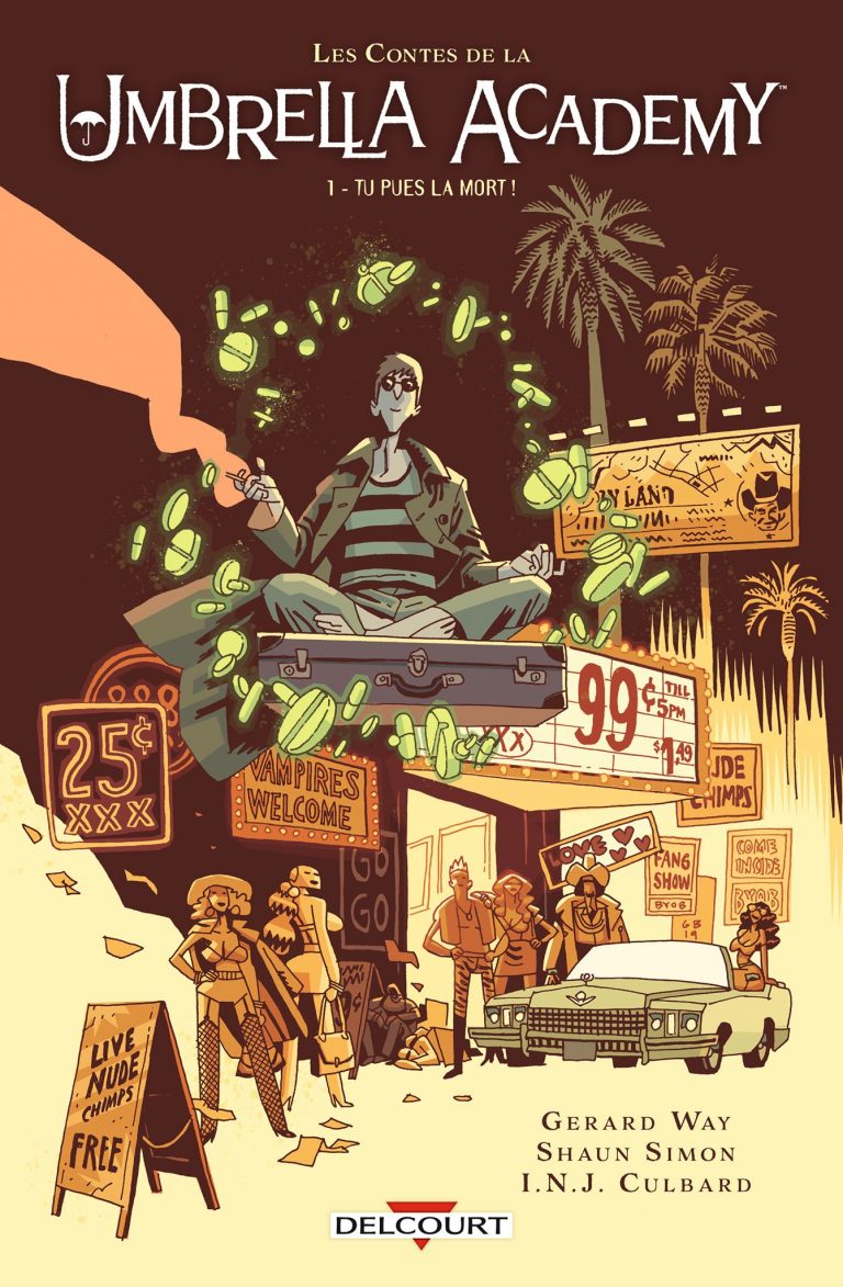 Extrait du comics – Les Contes de la Umbrella Academy