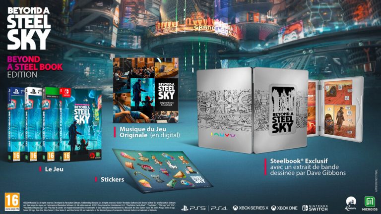 Beyond a Steel Sky – Edition steelbook
