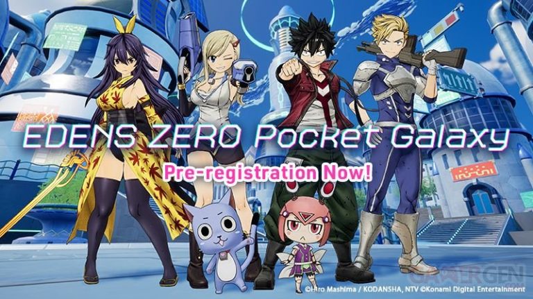 EDENS ZERO Pocket Galaxy : les préinscriptions sont désormais ouvertes