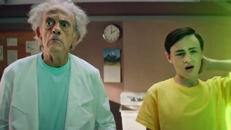 Rick et Morty : Christopher Lloyd recrée l&rsquo;une des meilleures scènes de la série…
