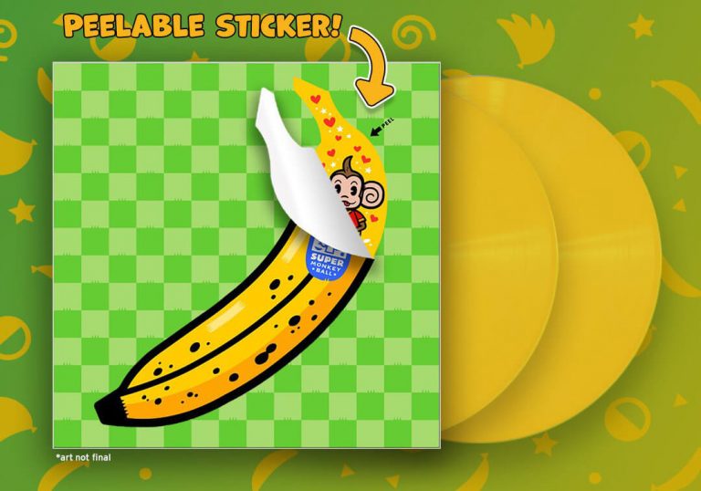 Super Monkey Ball: Banana Mania – Edition 20e Anniversaire Vinyle Jaune
