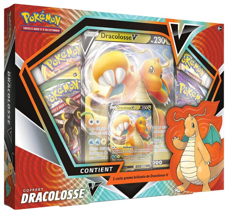 Coffret cartes à collectionner – Pokémon Dracolosse V