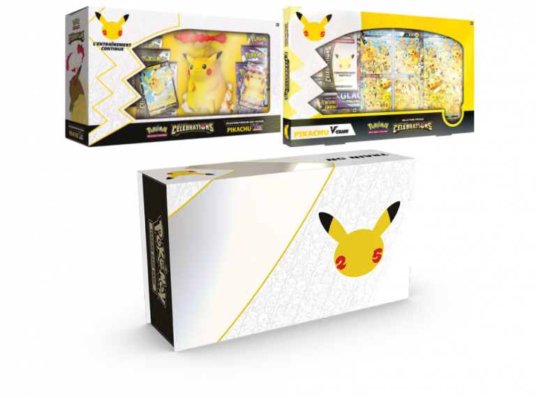 L’extension Célébrations du JCC Pokémon commence à sortir aujourd’hui