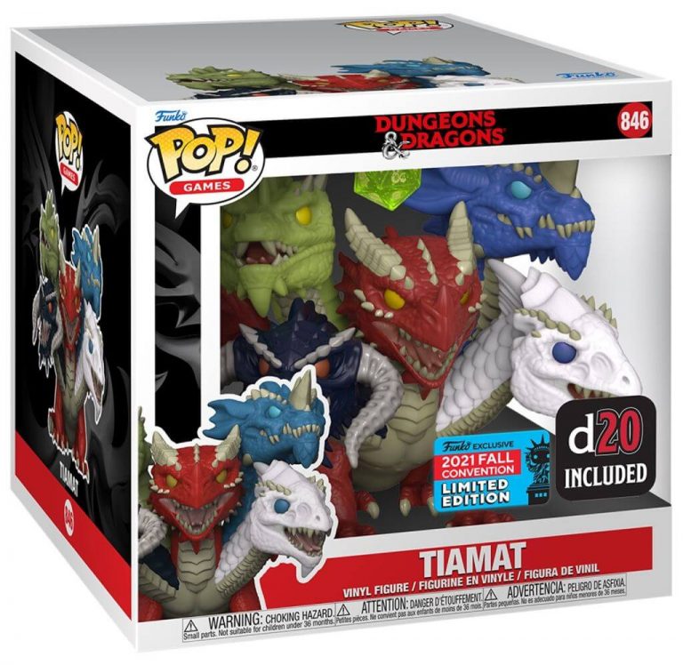 Figurine Funko Pop – Dungeons & Dragons Super & Die Tiamat
