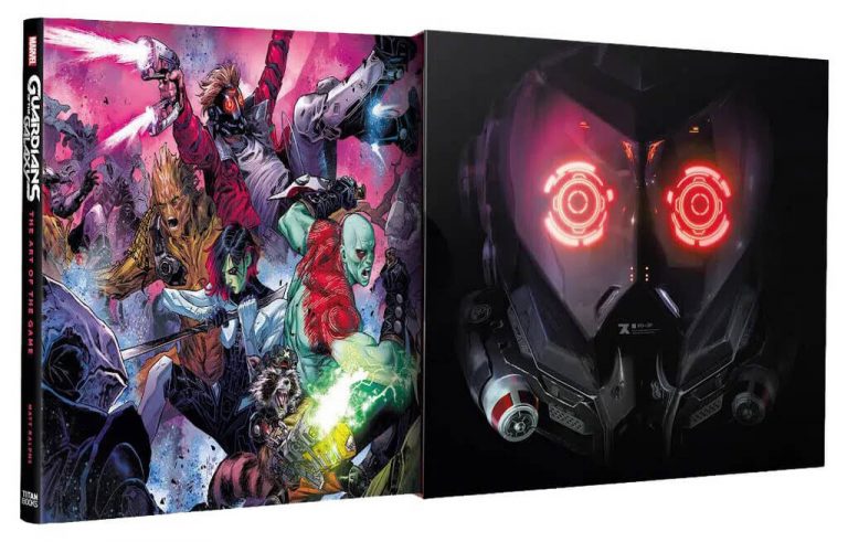 Artbook du jeu Les Gardiens de la Galaxie – Edition limitée à couverture rigide