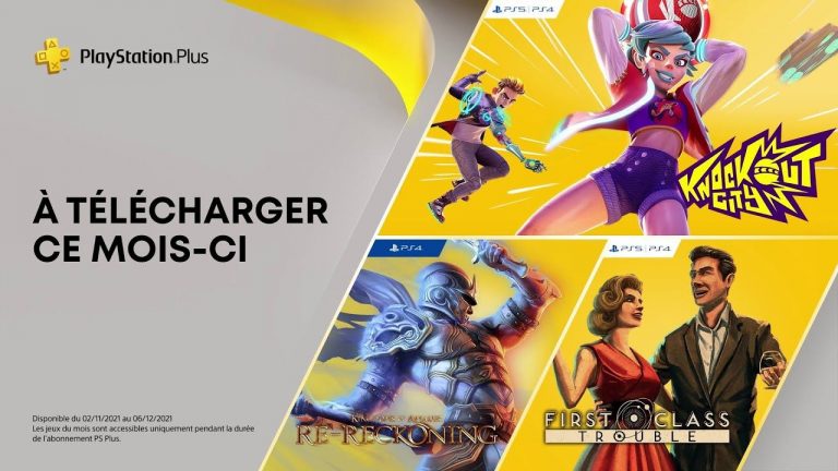 Les jeux PlayStation Plus de novembre 2021