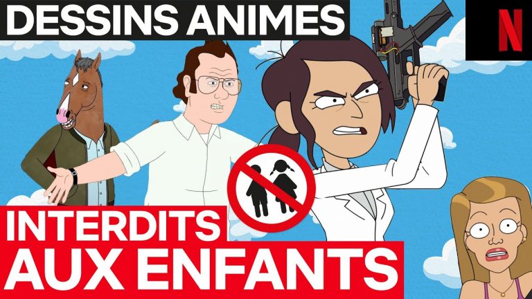 9 dessins animés qui ne sont VRAIMENT PAS pour les enfants sur Netflix