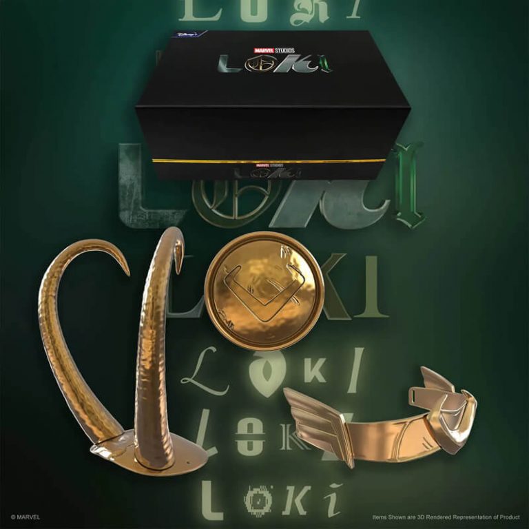 Set de Répliques Marvel Loki en Édition Limitée – Exclusivité Zavvi