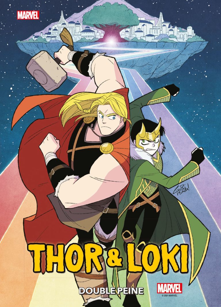 Extrait du comics Thor et Loki : double peine chez Panini Kids