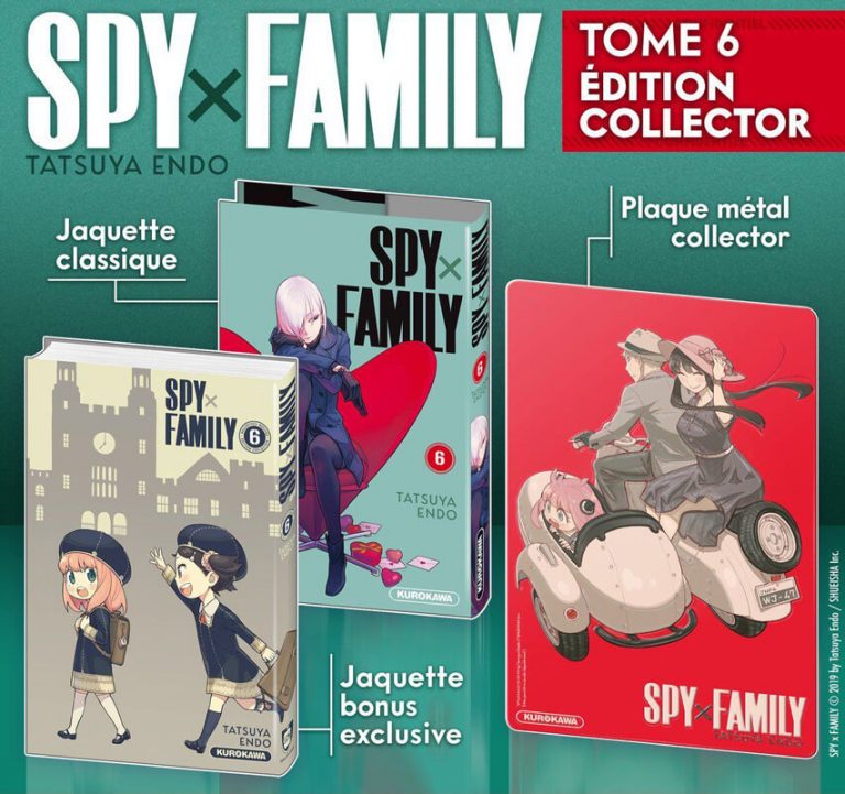 Spy x Family (Tome 6) édition collector limitée