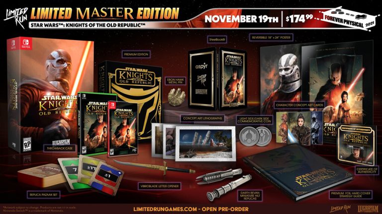 Star Wars : Knights of the Old Republic – Master Edition Limited Run Games (Switch)