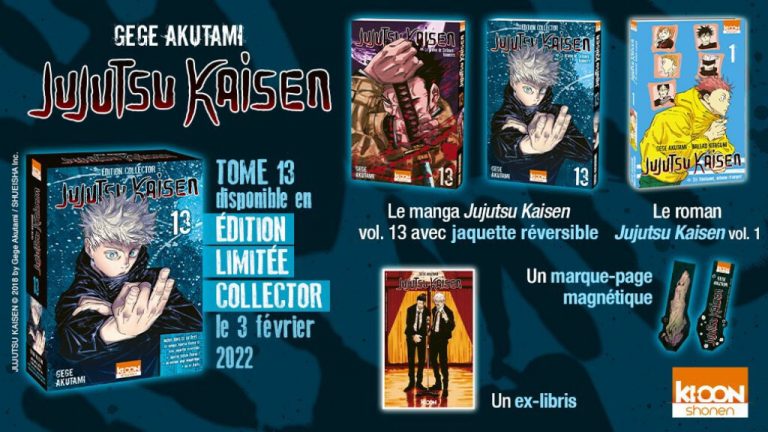 Jujutsu Kaisen (Tome 13) – Coffret édition limitée Collector