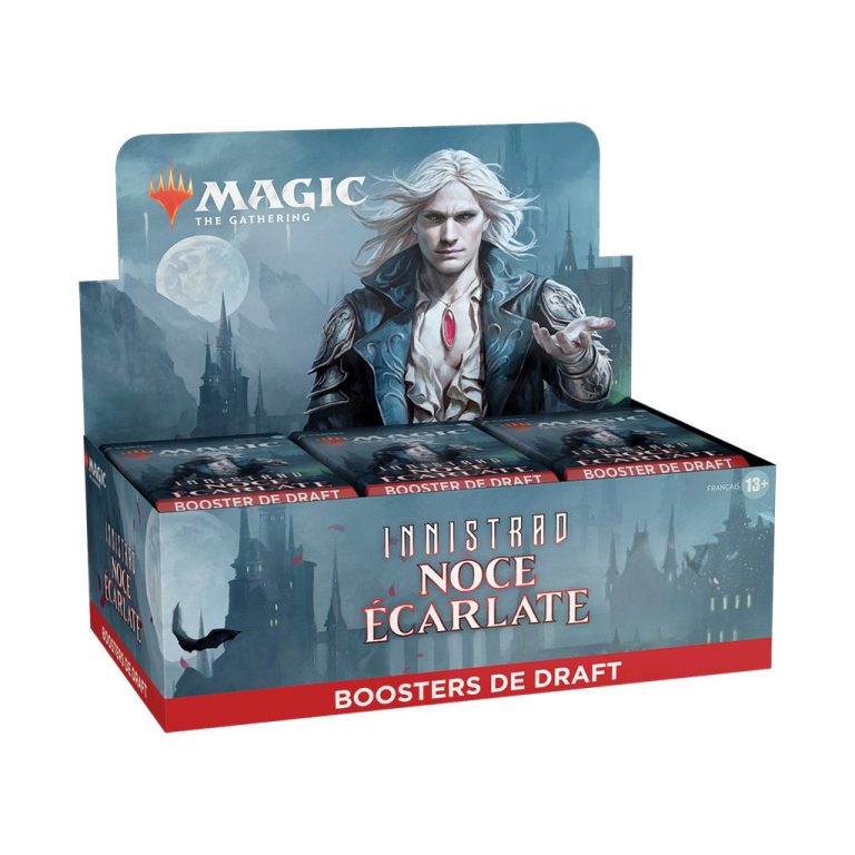 Magic The Gathering : Innistrad : Noce Ecarlate – Boite de 36 Boosters de Draft