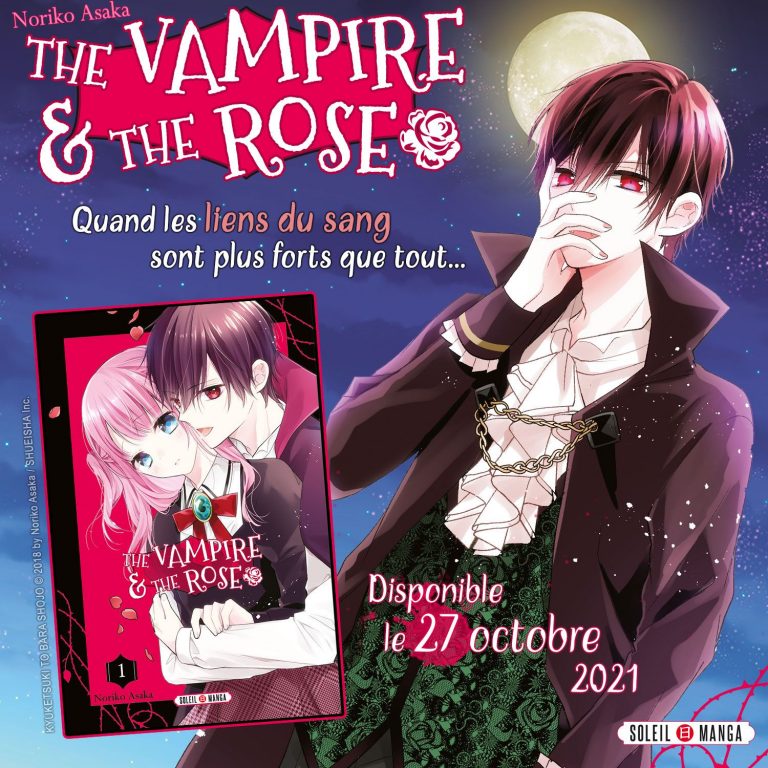 Avis Manga – The Vampire and the Rose (tome 1)