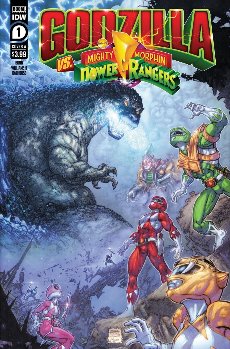 Godzilla/Power Rangers – Le crossover improbable arrive en mars !