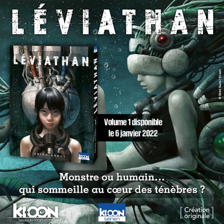 Ki-oon dévoile les premières pages du manga Leviathan