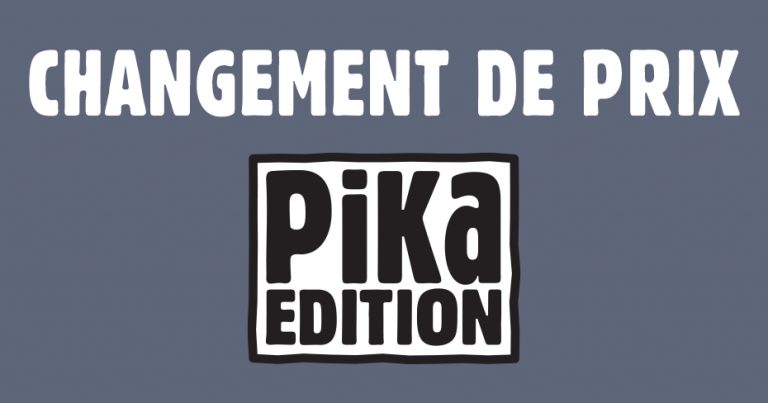 Pika Édition – Augmentation des prix des mangas !