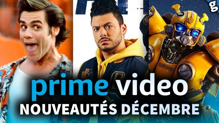 Les nouveautés de DÉCEMBRE sur Prime vidéo