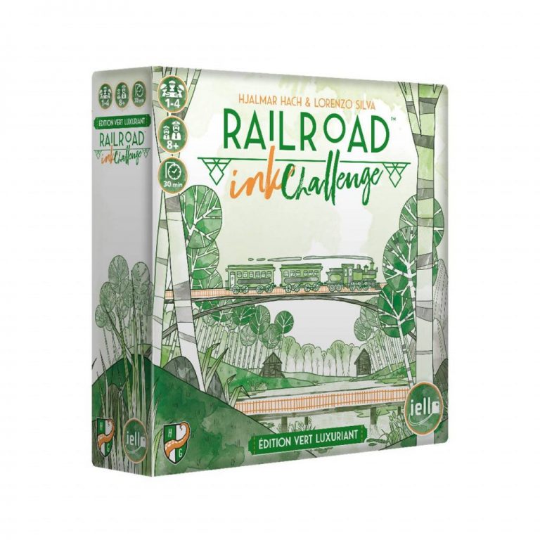 Railroad Ink Challenge – Vert (Éditeur Iello)