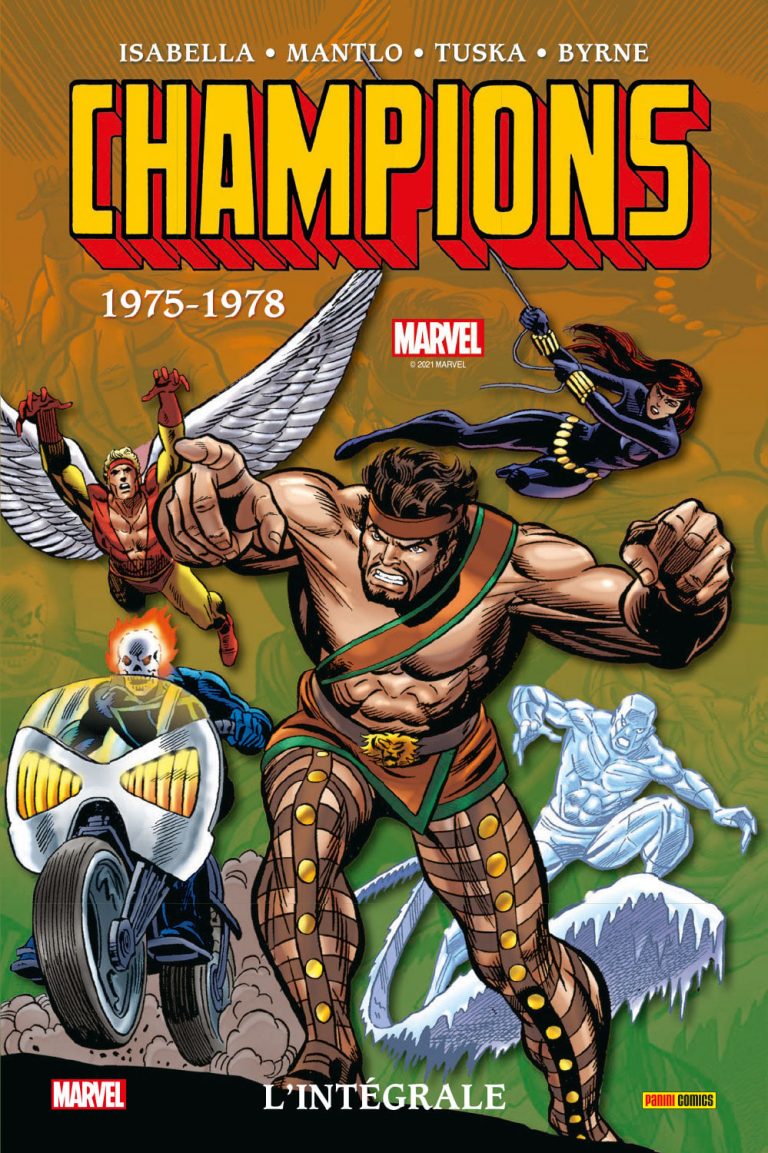 Extrait comics – Champions – L&rsquo;intégrale 1975 – 1978 (Panini Comics)